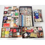 A large quantity of advertising match boxes, match books, etc. Please Note - we do not make