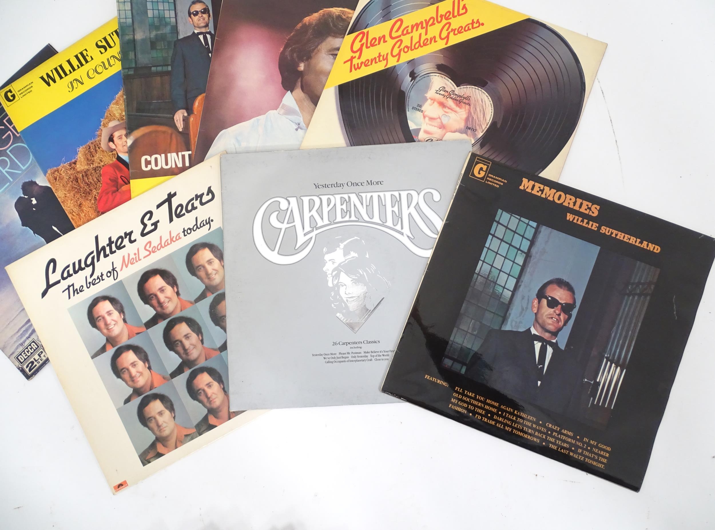 Quantity of assorted vinyl records, LPs to include Abba, Engelbert Humperdinck, Neil Sedaka etc - Bild 4 aus 6