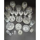 Assorted glassware Please Note - we do not make reference to the condition of lots within