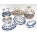 A large quantity of assorted Booths china, patterns to include Bell Festoon, Floradora, Rockery &