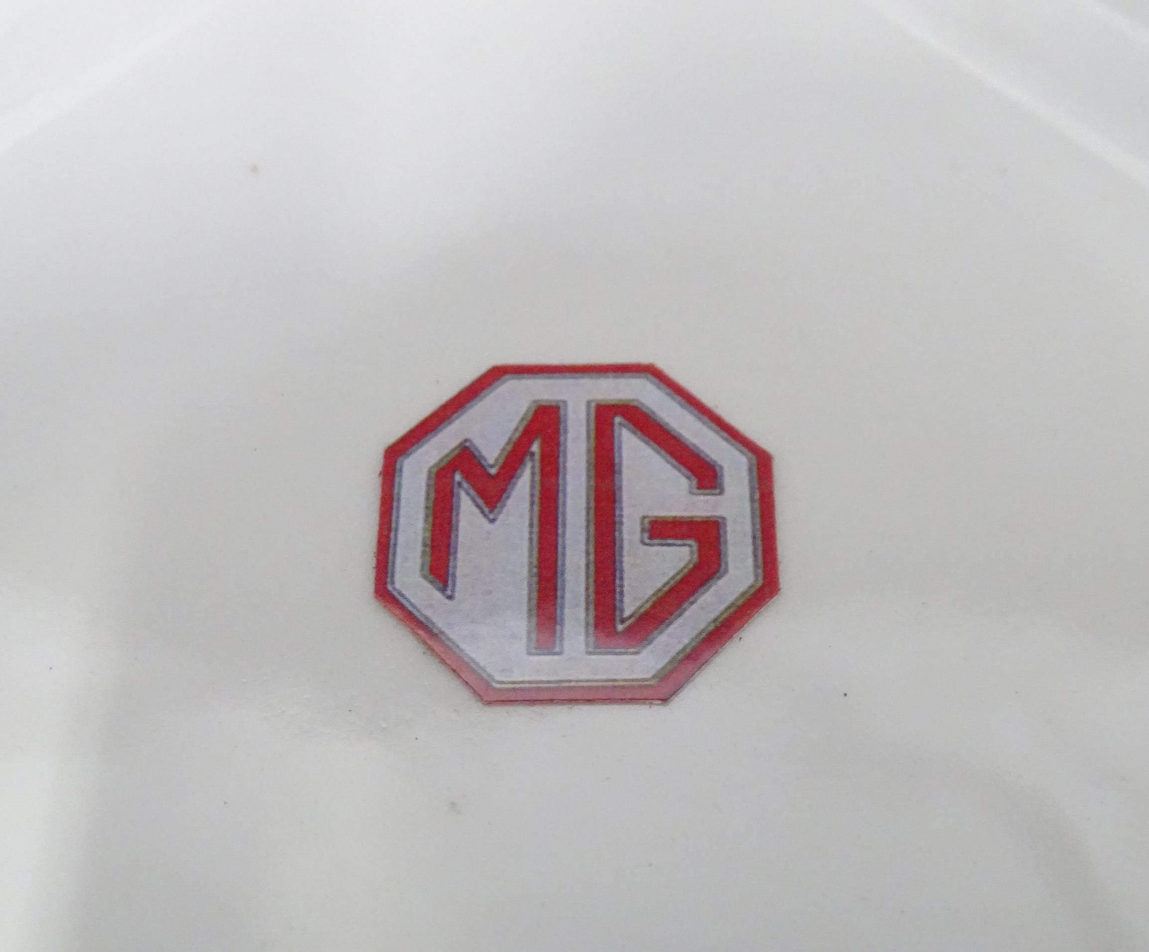 Motor Advertising - Nine 20thC Johnson Brothers Side plates for MG Cars (9) Please Note - we do - Bild 3 aus 4