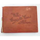 A Wills's cigarette card album Please Note - we do not make reference to the condition of lots