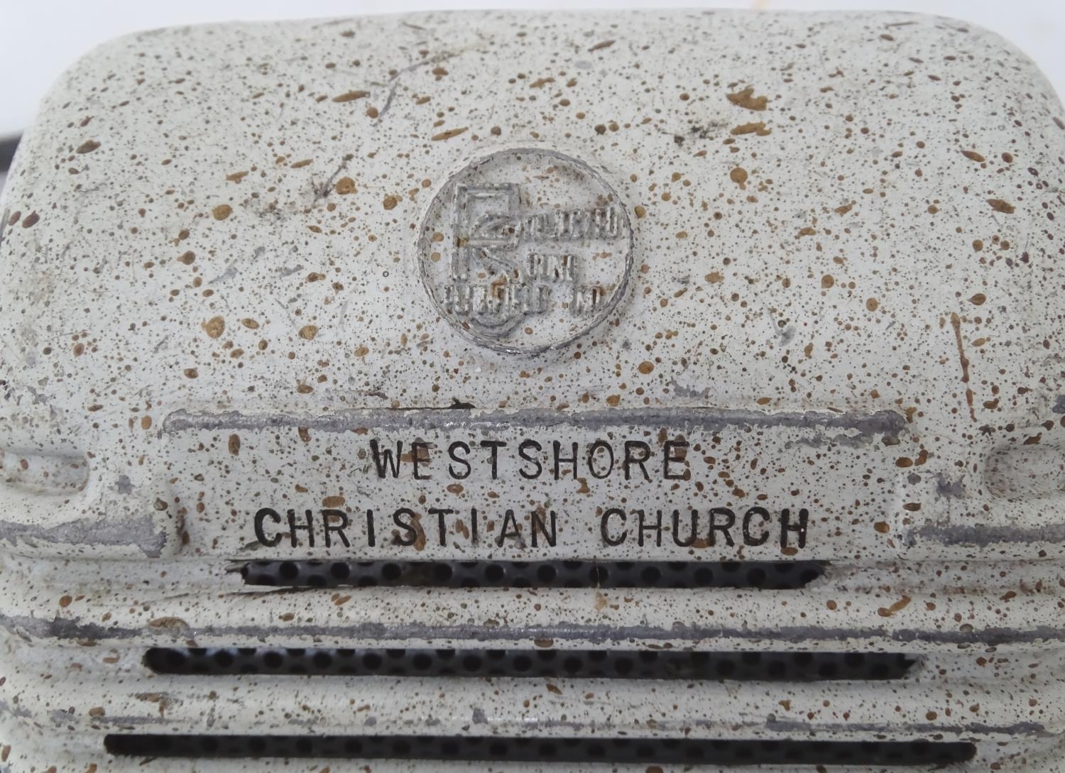 Set of 6 1950s mobile vehicle speakers, marked Westshore Christian Church, by Projected Sound (6) - Image 5 of 6