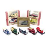 A quantity of assorted scale model toy cars to include Lledo, Days Gone etc. Please Note - we do not