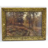 WITHDRAWN FROM AUCTION. After Joseph Farquharson , a print, woodland scene with rabbits Please