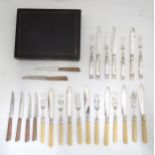 Assorted silver plated cutlery / flatware Please Note - we do not make reference to the condition of