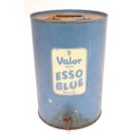 Advertising - A Valor drum for Esso Blue Paraffin Please Note - we do not make reference to the