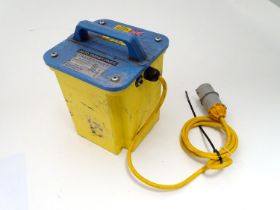 Tools : A 110-240v transformer Please Note - we do not make reference to the condition of lots