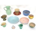A quantity of assorted ceramics to include bowls, pots, jugs, etc. makers to include Poole,