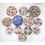 Quantity of Imari chargers / plates etc. Largest approx 15" diameter Please Note - we do not make