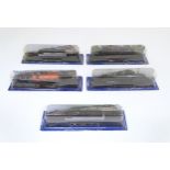 Toys: N gauge AmerCom collection model trains, comprising CP Seria 1200 1961 (Portugal), Amtrak
