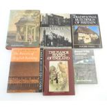 Books: Six titles on the subject of English houses, comprising Houses in the Landscape, A Regional