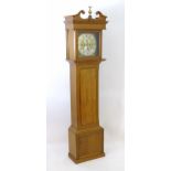 Bristol Interest - Joseph Quarman, Temple Cloud. A George III oak cased 8-day longcase clock, signed