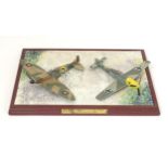 Toys: Atlas editions Battle of Britain 1940 1:72 scale diecast model planes / aircraft, comprising