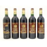 5 bottles of Chateau Le Rose Trintaudon Haut Medoc 1998 red wine, each 750ml (5) Please Note - we do