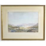 William Grant Murray (1877-1950), Watercolour, A Scottish Loch. Monogrammed lower right. Approx. 15"