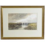 Edmund Morison Wimperis (1835-1900), Watercolour, Near Capel Curig, North Wales. Initialled and