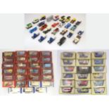 Toys: a large quantity of late 20thC die cast scale model cars, comprising: Matchbox Models of