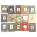Books: Fourteen titles by Beatrix Potter, to include Appley Dapply's Nursery Rhymes; The Tailor of