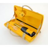 A cased bottle of Veuve Cliquot Ponsardin 'Veuve Traveller', the case containing one 75cl bottle and