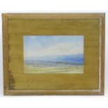 Late 19th / early 20th century, Watercolour, A landscape scene with views of villages with mountains