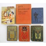 Books: Six assorted books comprising Alice in Wonderland, by Lewis Carroll, illustrated by Rene