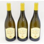 Three bottles of Cuvee La Solitude Saint Veran 2001 white wine, each 750ml (3) Please Note - we do