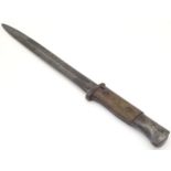 Militaria, WWI / World War 1 / First World War: an Imperial German M1884/98 II pattern bayonet,