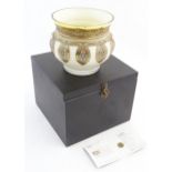 Osmanli Collection : A limited edition Turkish Osmanli Kolekasiyonu Esabi bowl. The bowl ' beige