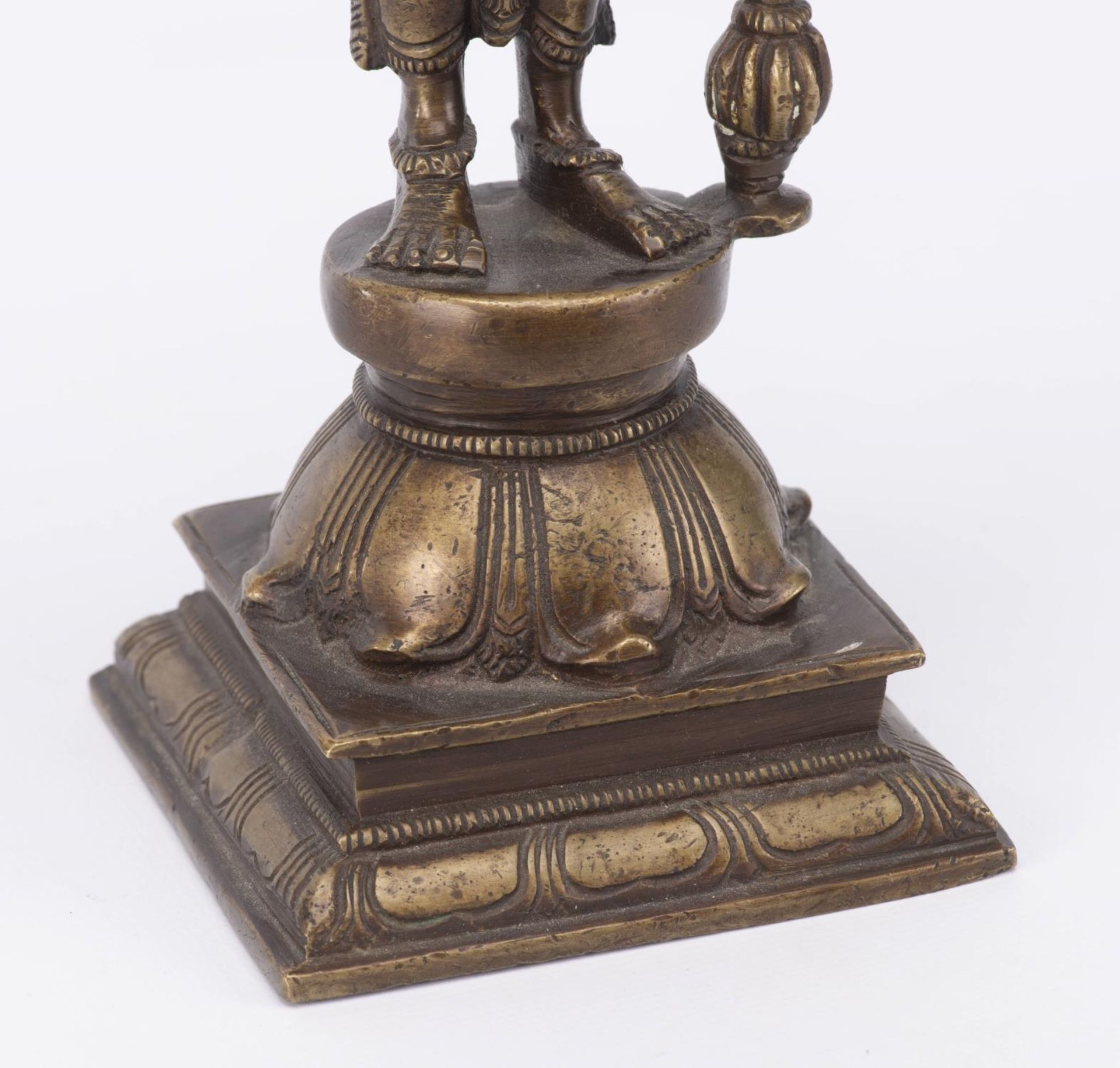 Shiva en bronze à patine brune - Bild 13 aus 16