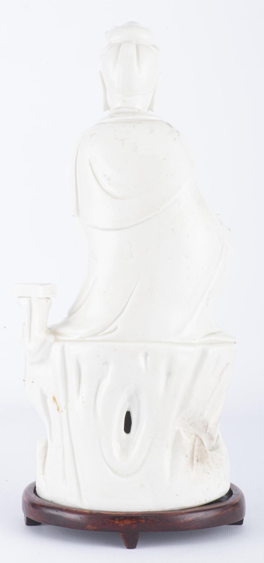 Guanyin en Blanc de Chine d'époque Qing - Image 6 of 17