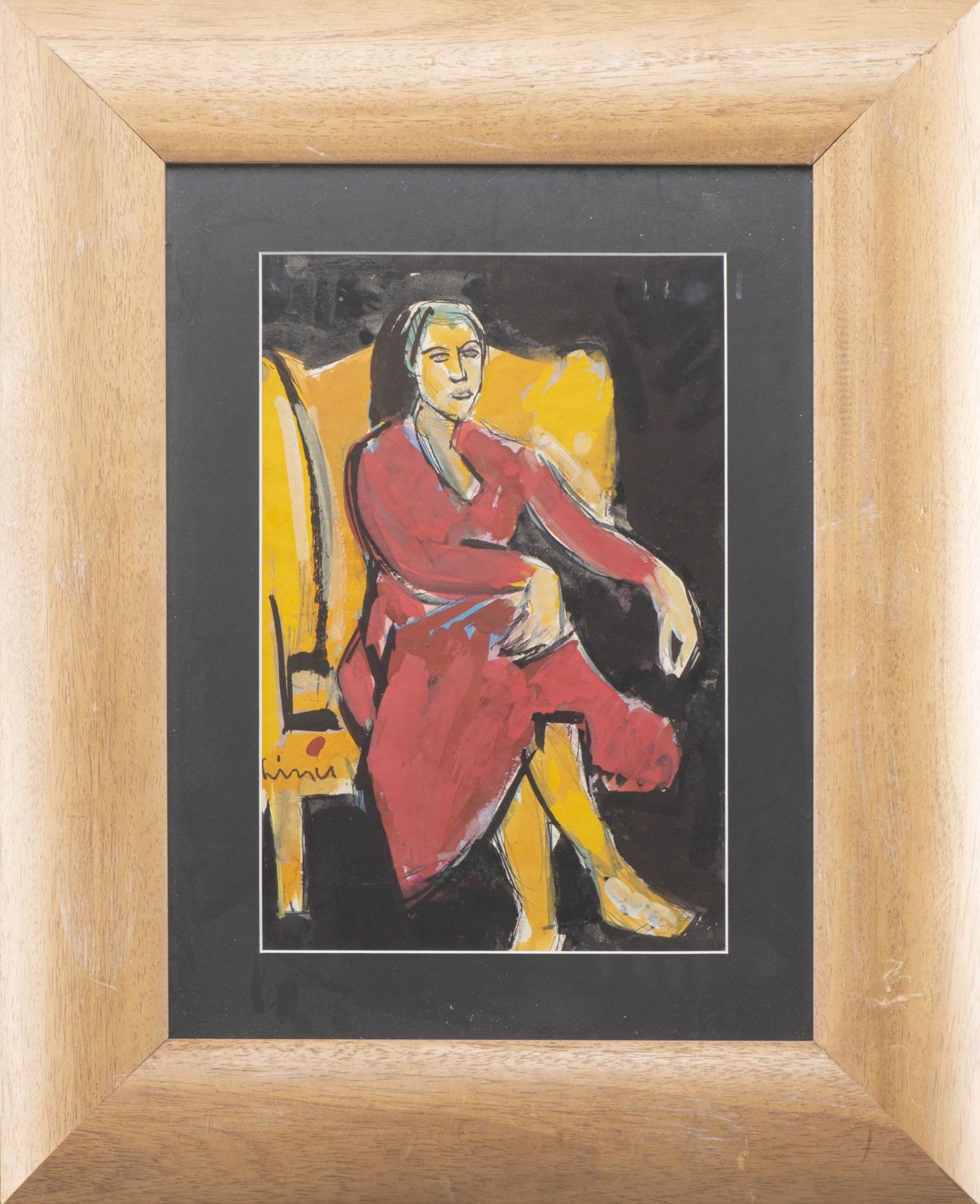 Carl LINER (1914-1997) "Fauteuil jaune", 1951 - Image 5 of 16