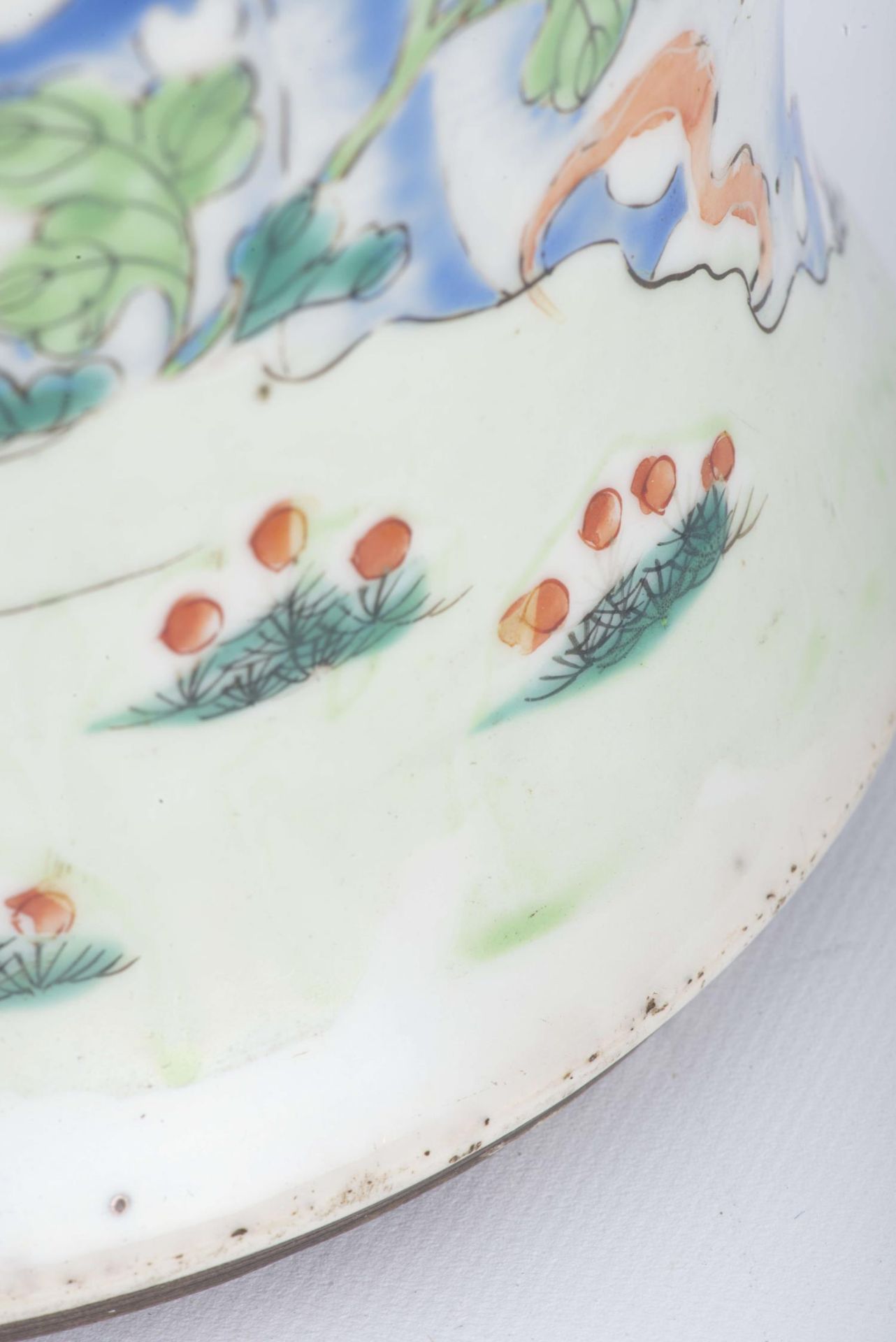 Vase en porcelaine de Chine à décor en famille rose, époque Qing - Image 14 of 14