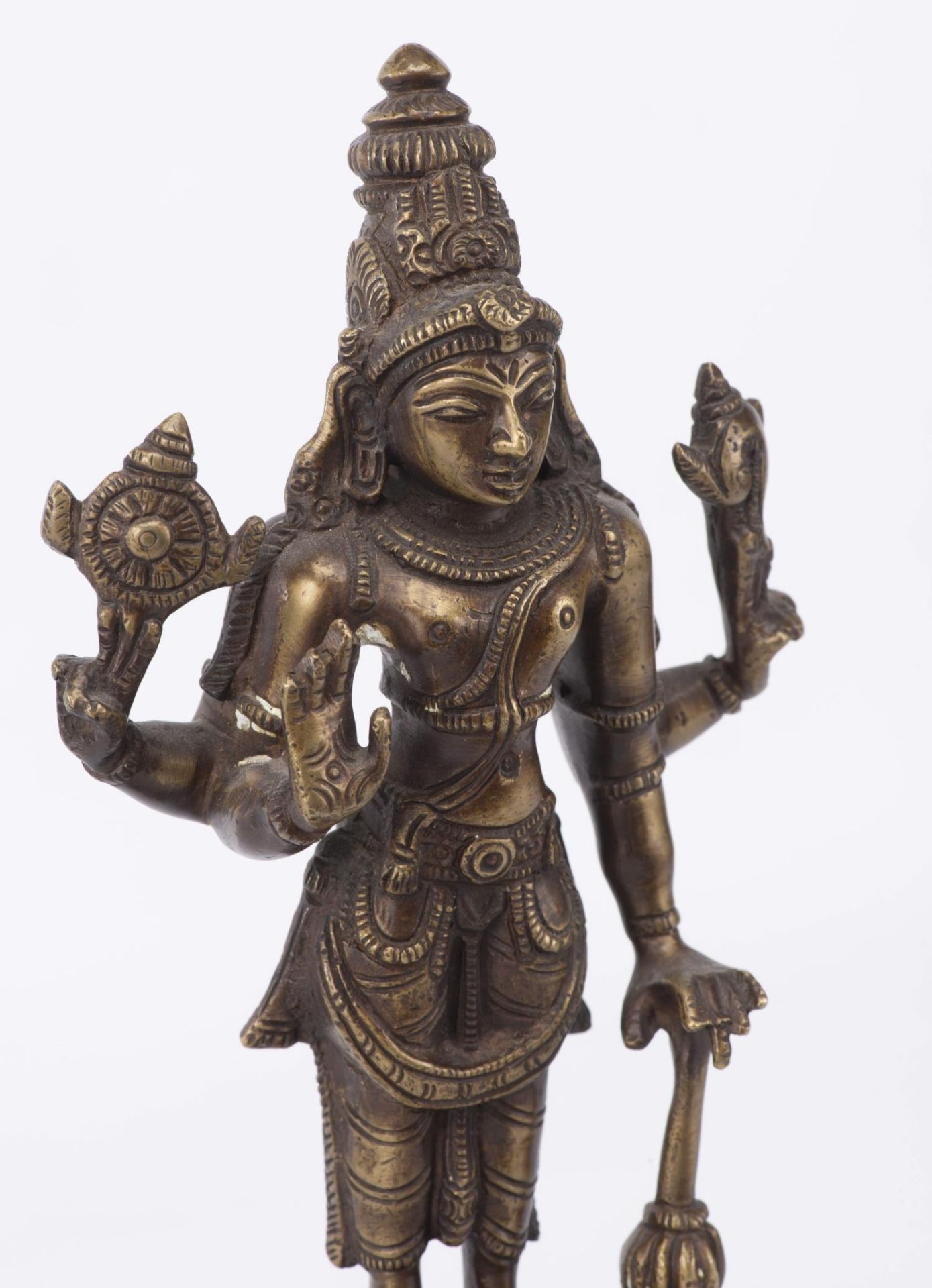 Shiva en bronze à patine brune - Bild 15 aus 16