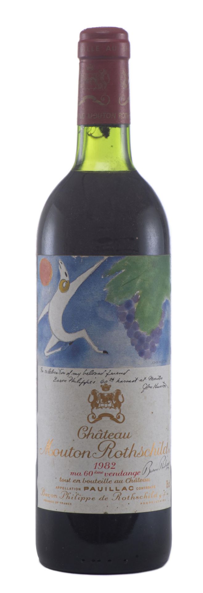 Château Mouton Rothschild, Pauillac, 1982