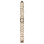 CARTIER, montre-bracelet avec bracelet en or