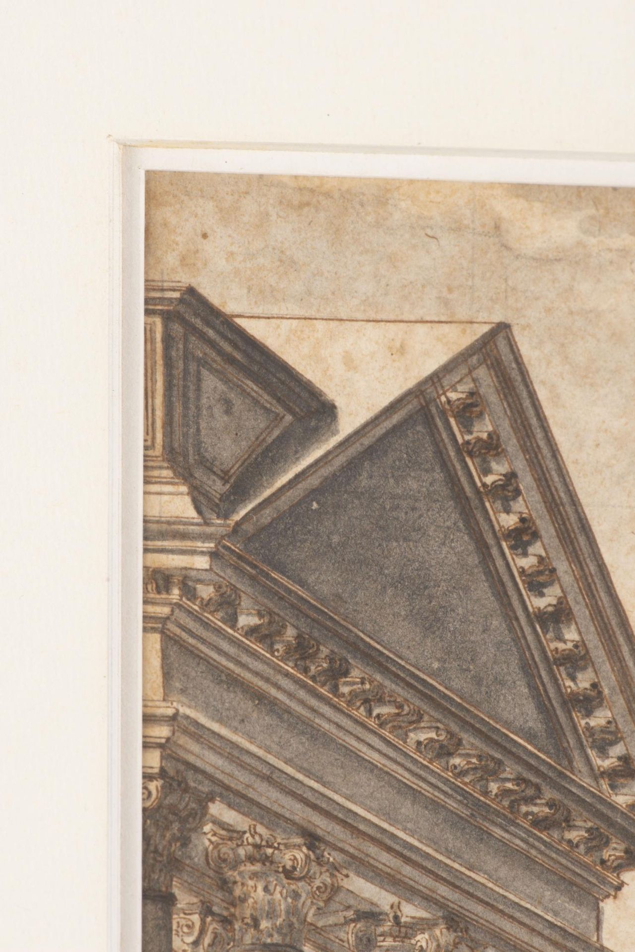 Hubert ROBERT (1733-1808) attr. à, école française du XVIIIe, "Vue d'une ville imaginaire - La Rome - Bild 13 aus 18
