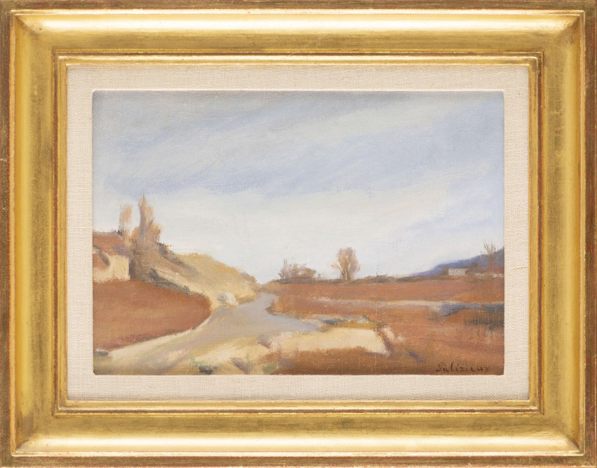 Gérard de PALÉZIEUX (1919-2012) "Paysage de campagne" - Bild 5 aus 13