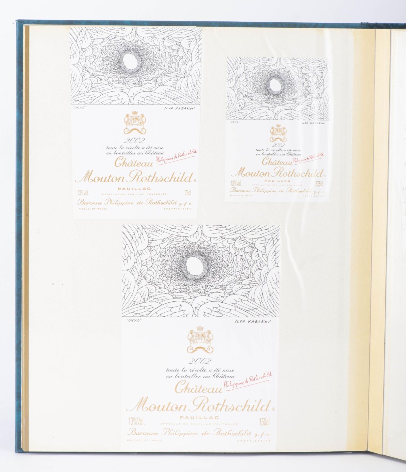 Collection d'étiquettes de vin Mouton Rothschild - Image 22 of 24