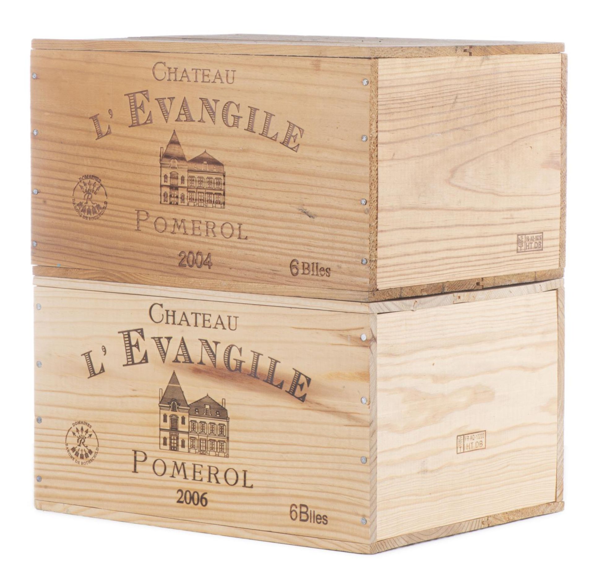 Château l'Evangile, Pomerol, 2004 & 2005 - Image 2 of 4