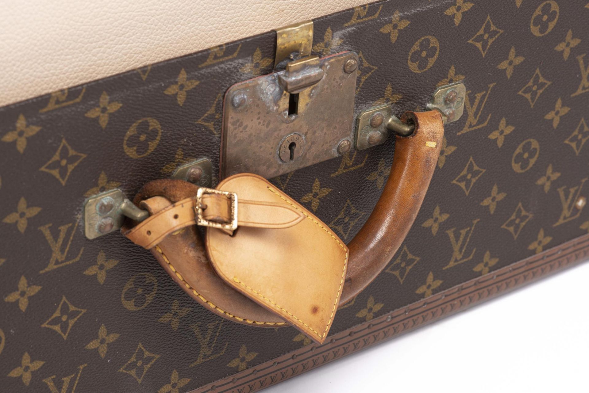 Louis Vuitton, Paris n°102957. Valise Bisten en toile monogramme - Bild 9 aus 18