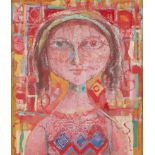 Omar el NAGDI (1931-2019) "Portrait de femme"