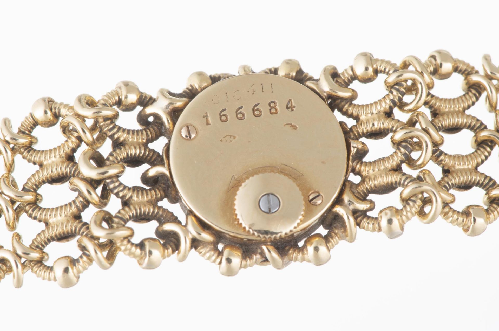 CARTIER, montre-bracelet avec bracelet en or - Image 13 of 16