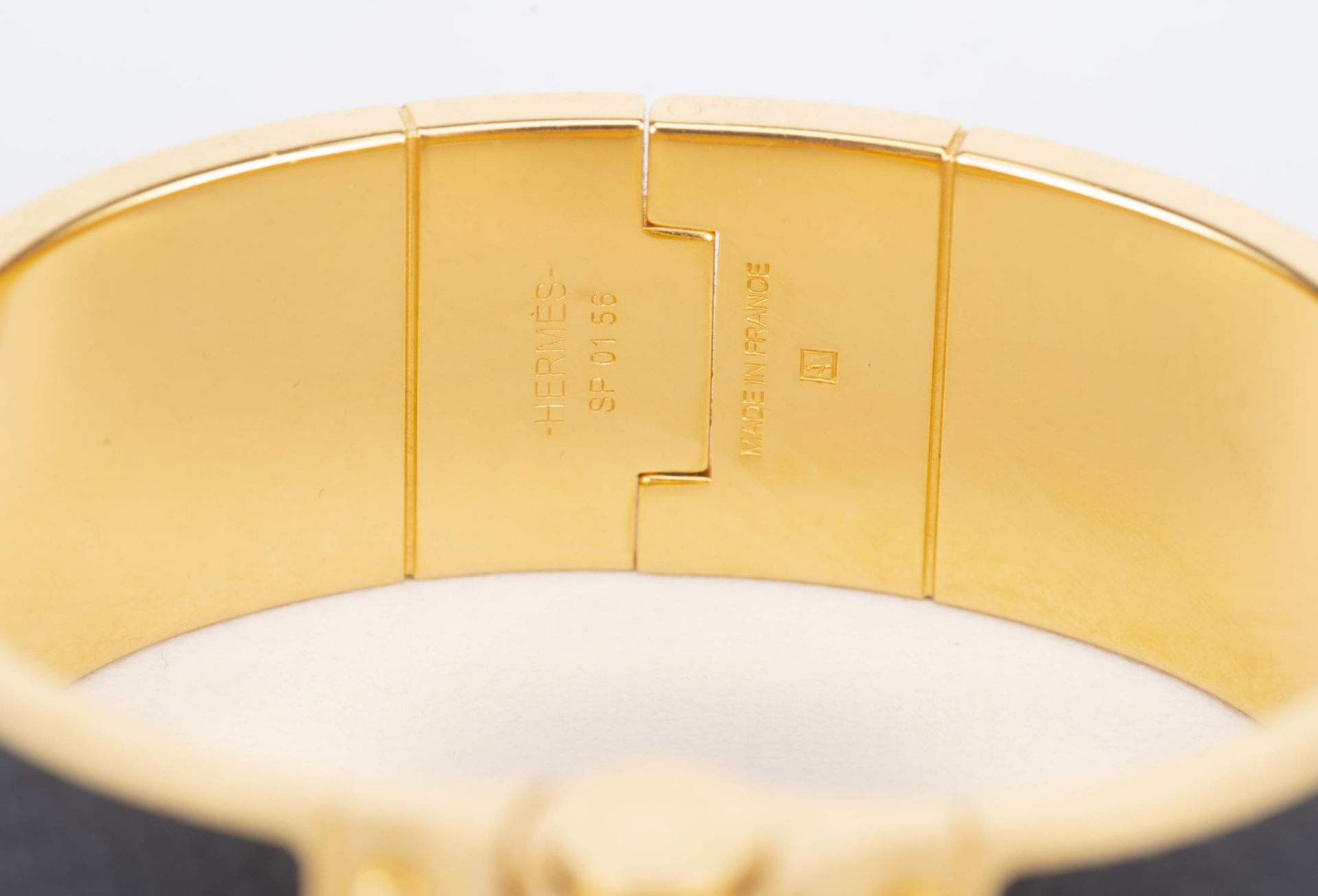 Hermès, bracelet modèle large charnière - Bild 9 aus 16