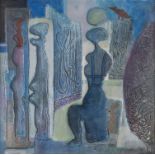 Omar el NAGDI (1931-2019) "Le peintre et son modèle"