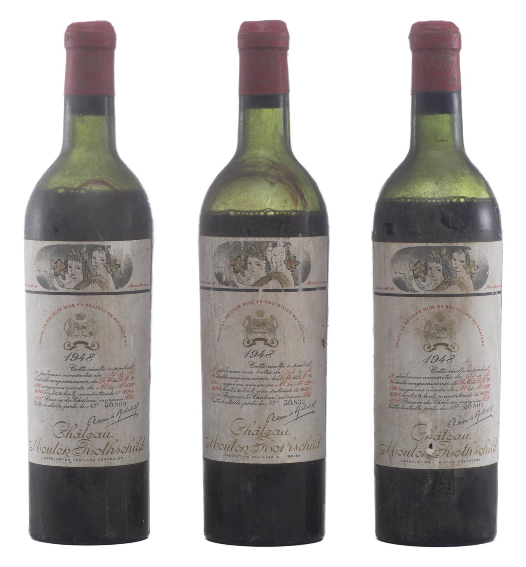 Château Mouton Rothschild, Pauillac, 1948 - Image 2 of 4