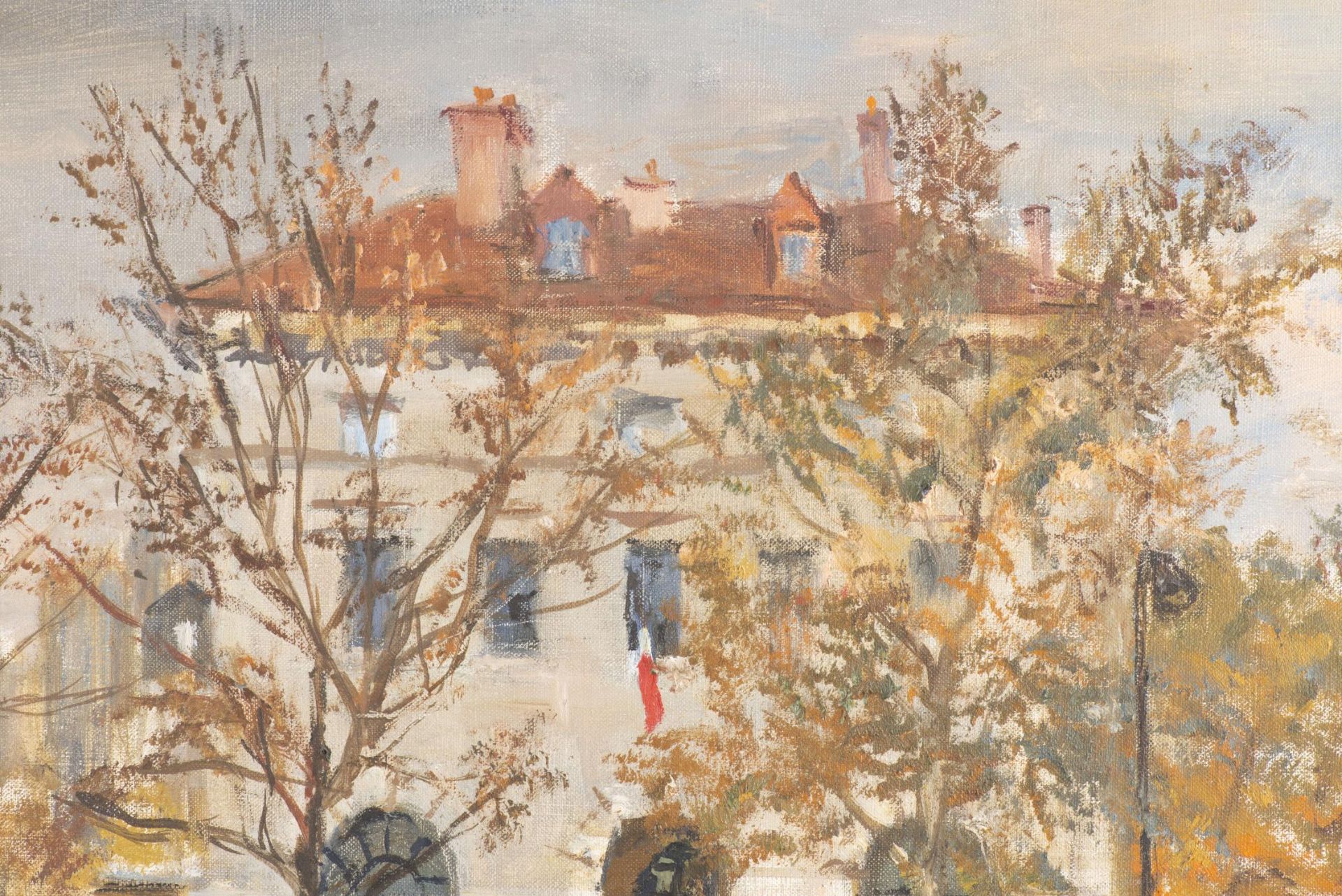 Irène ZURKINDEN (1909-1987) "Place Denfert Rochereau - Bureau des Ponts et Chaussées" - Image 14 of 20