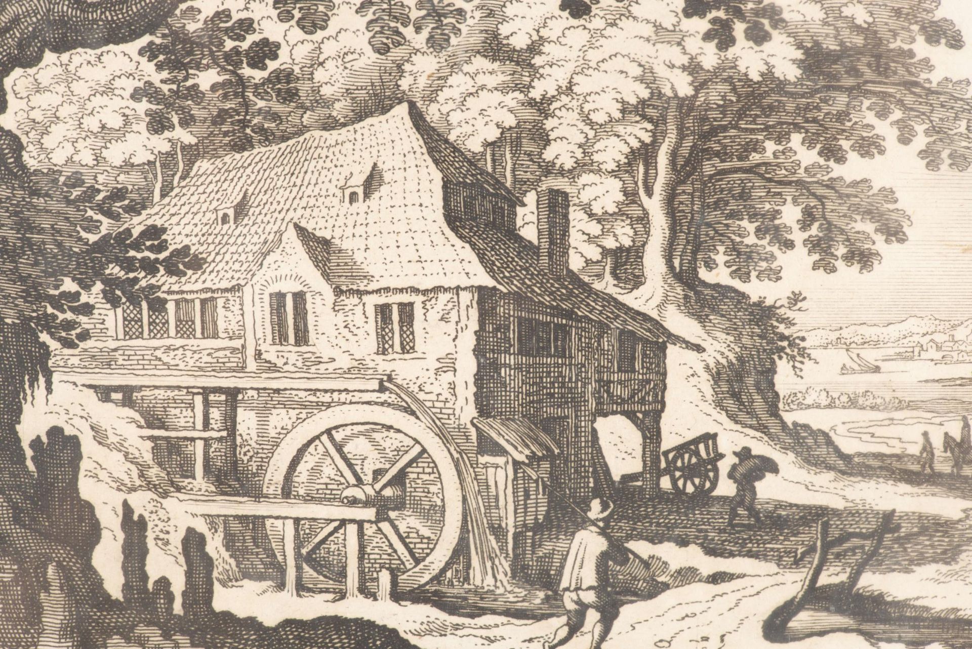 Matthäus MERIAN l (1593-1650) "Paysages arborisés", six gravures, 1622 - Image 15 of 30