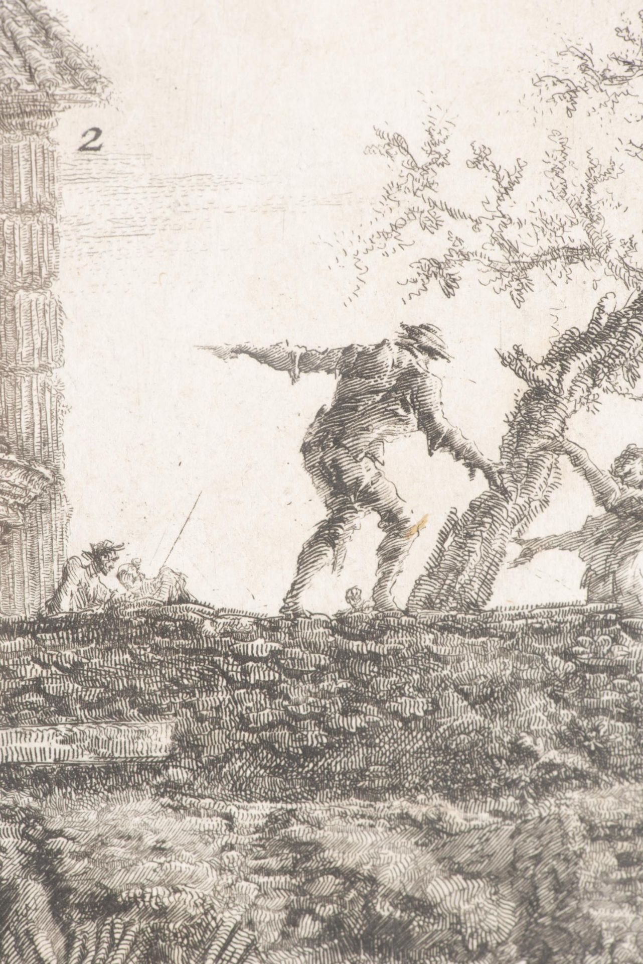 Giovanni Battista PIRANESI (1720-1778) "Altra Veduta del tempio della Sibilla in Tivoli", 1761 - Image 16 of 20