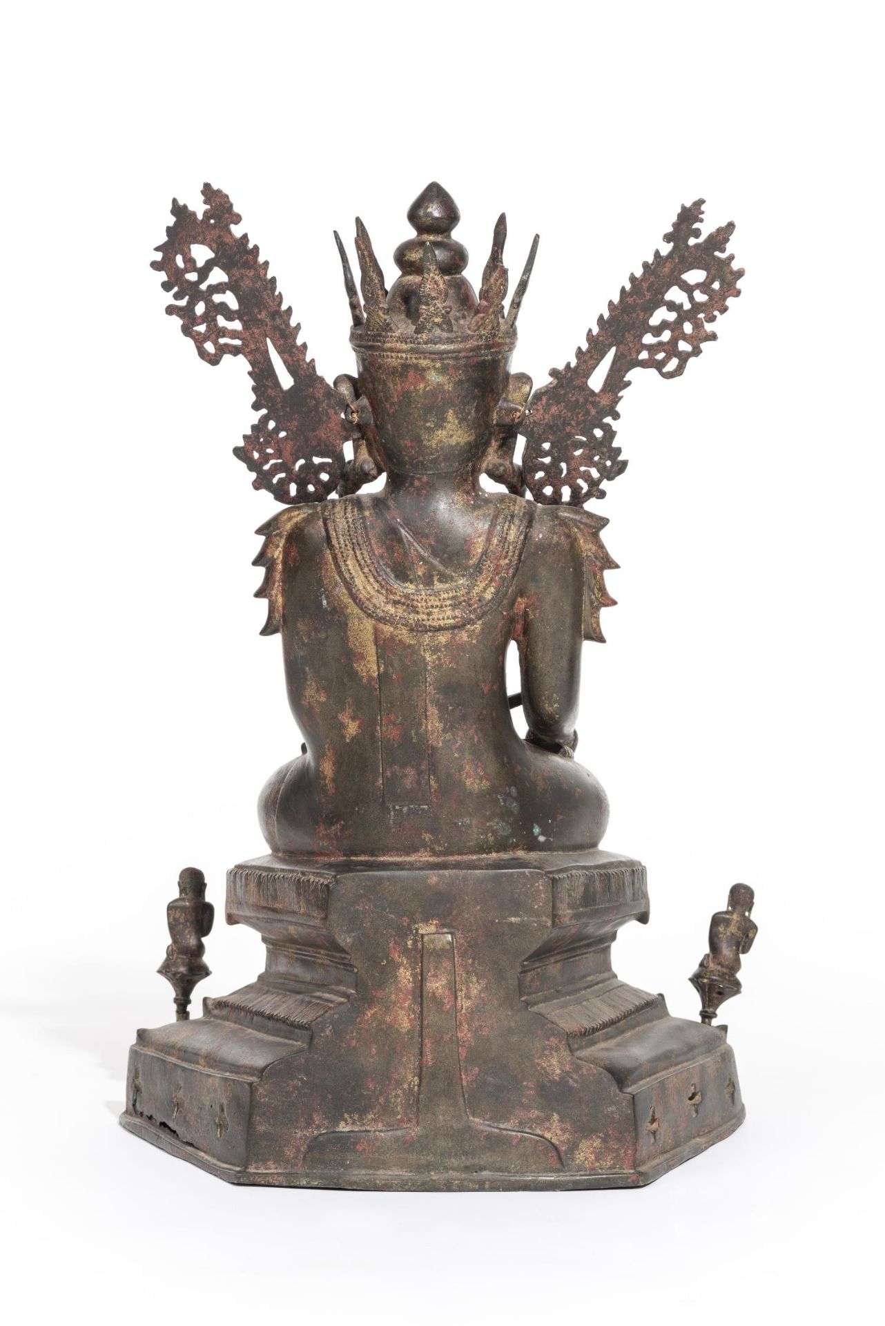 Bouddha Birman Sham, dit Jambhupati Buddha, XVIIe-XVIIIe - Image 6 of 12